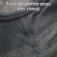 Tee-shirt sous-vêtement technique chaud et confortable manches longues antimicrobien Nikos homme Herock