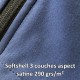 Gilet sans manche softshell 3 couches basic doublée micropolaire 290 grs-m2 unisexe R214X Result