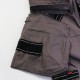 Pantalon multipoches genouillères + poches à clous amovibles polycoton 320 grs-m2 Hercules homme Herock