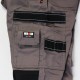 Pantalon multipoches genouillères + poches à clous amovibles polycoton 320 grs-m2 Hercules homme Herock