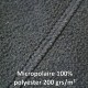 Sweat micropolaire col montant zippé polyester 200 grs-m2 unisexe R112X Result