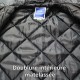 Parka matelassée imperméable à bandes reflectorisantes et capuche polyester Management unisexe R023X Result