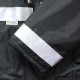 Parka matelassée imperméable à bandes reflectorisantes et capuche polyester Management unisexe R023X Result