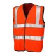 Gilet haute visibilite Classe 2 polyester bandes reflecto 3M unisexe Result