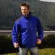 Veste softshell de travail solide à renforts respirante et imperméable 3 couches 340 grs-m2 Ripstop unisexe R124X Result