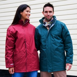 Parka longue très chaude matelassée imperméable ouatine 160 grs-m2 Winter unisexe R207X Result