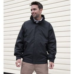 Blouson imperméable doublé micropolaire taille élastiquée 250 grs-m2 Chann. homme R221M Result