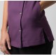 Blouse de coiffure stretch asymétrique à col droit et manches courtes au toucher doux 200 grs-m2 femme NF990 Alexandra