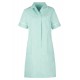 Blouse robe infirmière avec fermeture éclair et pli daisance dans le dos polyester 195grs-m2 femme D312 Alexandra
