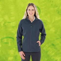 Veste softshell 2 couches polyester recyclé 280grs.m2 femme Result