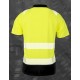 Polo respirant haute visibilité cl.2 bas et col anti-salissures polyester recyclé 155grs.m2 unisexe Result