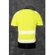 Tee-shirt respirant haute visibilité cl.2 bas et col anti-salissures polyester recyclé 155grs.m2 unisexe Result