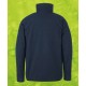 Sweat micropolaire léger col montant zippé polyester recyclé 165grs.m2 unisexe Result