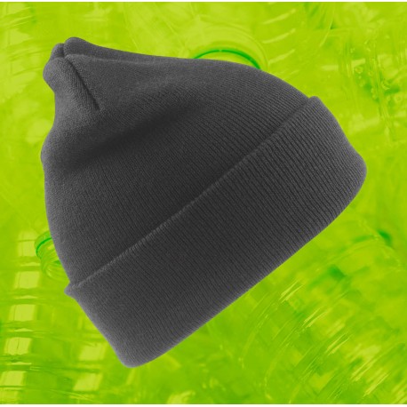 Bonnet acrylique avec revers Thinsulate tricot toucher doux polyacrylique recyclé 340grs.m2 unisexe Result