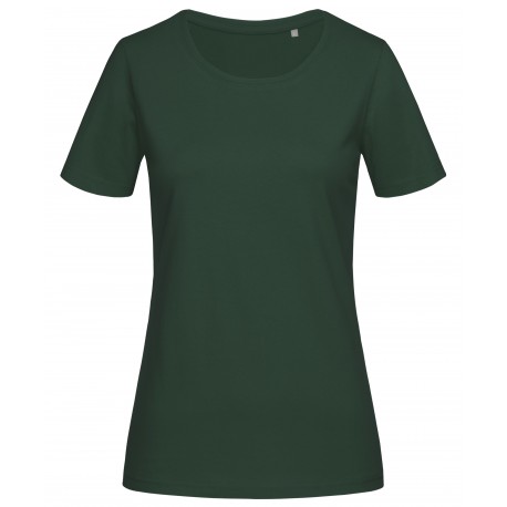T-shirt coton peigné col rond 160 grs-m2 Lux Fitted femme Stedman