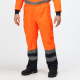 Surpantalon haute visibilité cl.2 imperméable taille élastiquée polyester Hi-vis pro unisexe Regatta