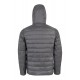 Doudoune capuche bicolore légère matelassée polyester 220 grs-m2 Snow Bird homme R194M Result