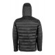 Doudoune capuche bicolore légère matelassée polyester 220 grs-m2 Snow Bird homme R194M Result