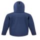 Veste softshell contrastée à capuche amovible 3 couches intérieur micropolaire 320 grs-m2 Tx performance hooded homme Result