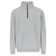 Sweat de travail col montant zippé 80% coton 20% polyester 280 grs m2 Vigor unisexe Herock