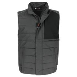 Gilet sans manche de travail chaud matelassé très solide imperméable et anti-salissures Diomedes unisexe Herock