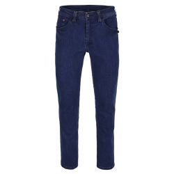 Pantalon jeans coupe droite taille moyenne braguette zip 78-20 polycoton 2% élasth.380 grs m2 Lingo unisexe Herock