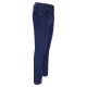 Pantalon jeans coupe droite taille moyenne braguette zip 78-20 polycoton 2% élasth.380 grs m2 Lingo unisexe Herock