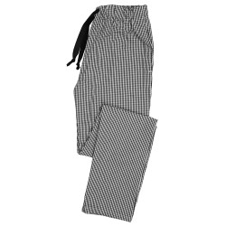 Pantalon de chef vichy avec taille élastiquée 190 grs m2 unisexe Alexandra