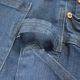 Bermuda jeans multipoches élastique braguette zip 78/20 polycoton 2% élasth.380 grs m2 Lago unisexe Herock