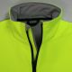 Gilet sans manches Softshell 3 couches haute visibilité cl.2 bas anti-taches polyester recyclé 280grs.m2 unisexe Result