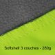 Gilet sans manches Softshell 3 couches haute visibilité cl.2 bas anti-taches polyester recyclé 280grs.m2 unisexe Result