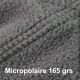 Sweat micropolaire léger col montant zippé polyester recyclé 165grs.m2 unisexe Result