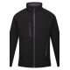 Veste softshell 2 couches chaude intérieur fourré coupe mi longue déperlante 350 grs m2 Northway unisexe Regatta