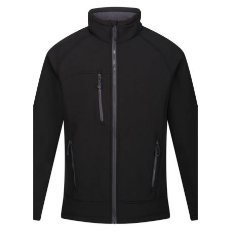 Veste softshell 2 couches chaude intérieur fourré coupe mi longue déperlante 350 grs m2 Northway unisexe Regatta