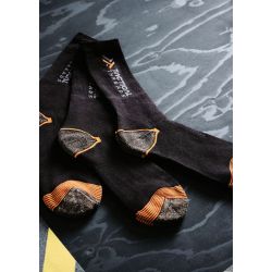 Chaussettes basses respirantes renforcées coutures orteils plate 68/30 polycoton Tactical Regatta