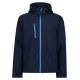 Veste softsell 3 couches intérieur contrasté respirante imperméable capuche amovible 300 grs Venturer homme Regatta