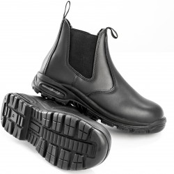 Chaussures montantes boots de sécurité cuir avec maintien élastique 1,26 kg Kane unisexe Result