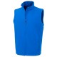 Gilet sans manches softshell 2 couches polyester recyclé 280grs.m2 homme Result