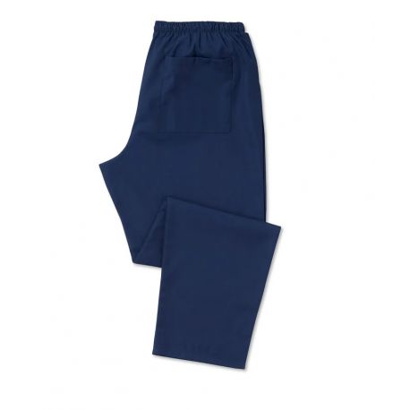 Pantalon médical taille élastiquée 65-35 polycoton 145 grs-m2 unisexe Alexandra