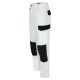 Pantalon travail extensible multipoches confortable genouillères 98% coton élasthanne 275 grs m2 Dero unisexe Herock