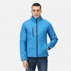 Veste softshell zip contrasté coupe droite poche poitrine 3 couches 300 grs m2 Ablaze unisexe Regatta