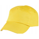 Casquette coton léger 5 pans unie Base Ball unisexe SOB Serie-Graffic