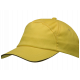 Casquette coton léger front demi lune 7 pans Brazil unisexe SOZS Serie-Graffic