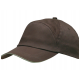 Casquette coton léger front demi lune 7 pans Brazil unisexe SOZS Serie-Graffic