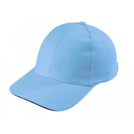 Casquette coton épais toucher doux 6 pans Canberra unisexe SNC Serie-Graffic