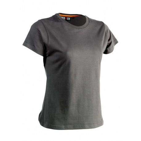 Tee-shirt de travail manches courtes col rond près du corps coton 190 grs-m2 Epona femme Herock