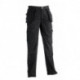 Pantalon multipoches genouillères + poches à clous amovibles polycoton 320 grs-m2 Hercules homme Herock