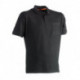 Polo de travail manches courtes 3 boutons poche poitrine 65-35 polyester-coton 210 grs-m2 Leo homme Herock