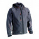 Veste softshell technique 3 couches capuche amovible polyester 290 grs-m2 Poseidon unisexe Herock