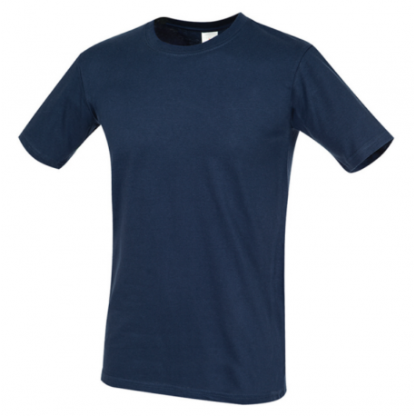 T-shirt près du corps col rond coton doux 155 grs-m2 Fitted homme Stedman